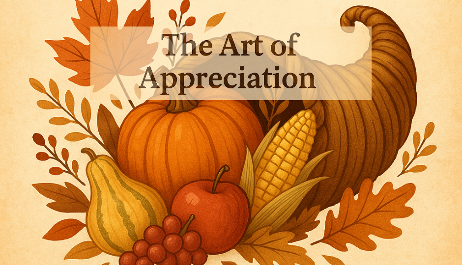 🍁 The Art of Appreciation