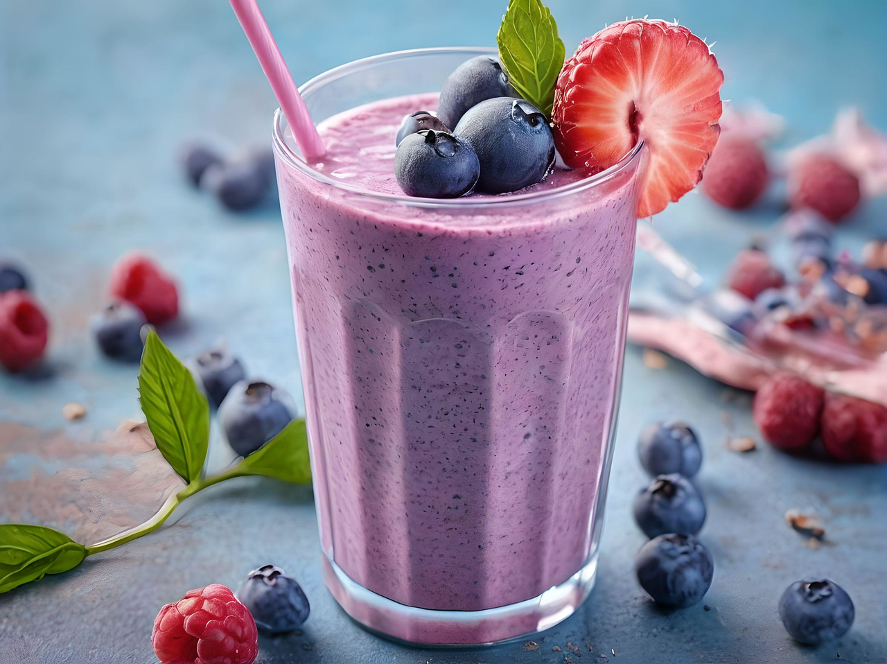 Nourishing smoothie and hydration support